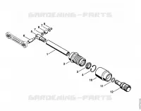 Pushrod pour Stihl SP 200