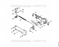 Poignée de commande (05.2003) pour Stihl SP 400