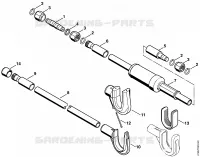 Tube complet pour Stihl SP 400