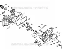 Carter de vilebrequin pour Stihl MS 341