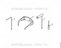 Outils, Accessoires optionnels pour Stihl SR 200