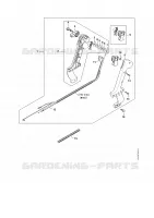 Poignée de commande Ø 67 mm pour Stihl SR 340