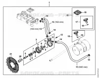 Pompe de dosage pour Stihl SR 450