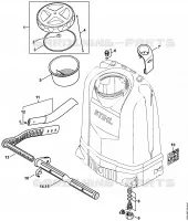 Réservoir pour Stihl SG 51