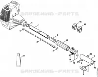Tube complet pour Stihl KM 85