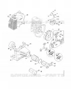 Dispositif d'allumage, Embrayage pour Stihl KM 85 R
