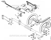 Poignée pour Stihl KM 85 R