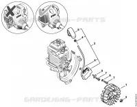 Dispositif d'allumage pour Stihl KM 90 R