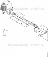 Tube complet KM 90 R pour Stihl KM 90 R