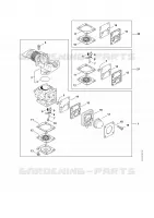 Carburateur 4149/02 de Numéro de machine 516674202 pour Stihl KM 94 RC-E