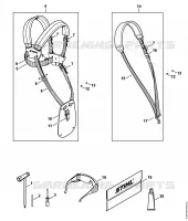 Outils, Accessoires optionnels pour Stihl KM 94 RC-E