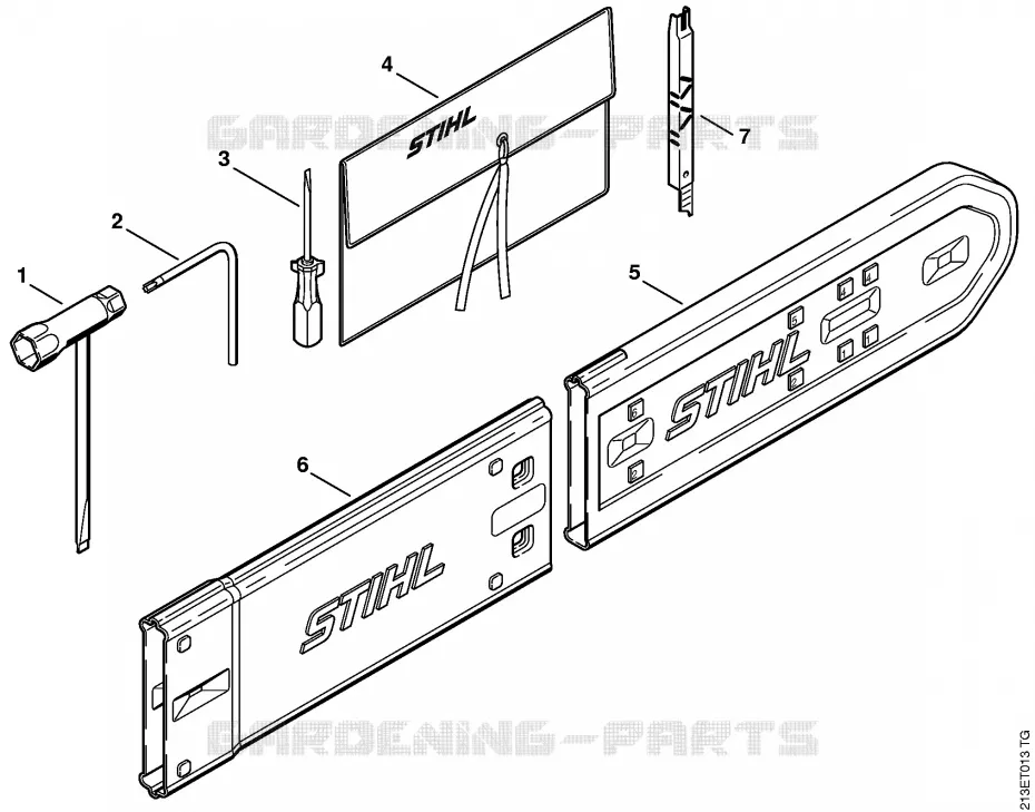 Outils, Accessoires optionnels Stihl Tronçonneuses Tronçonneuses Tronçonneuses thermiques MS MS 361  MS 361