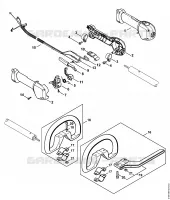 Poignée pour Stihl KM 111 R