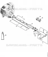 Tube complet pour Stihl KM 111 R