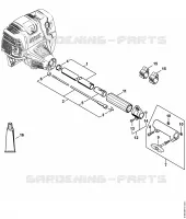 Tube complet pour Stihl KM 131 R