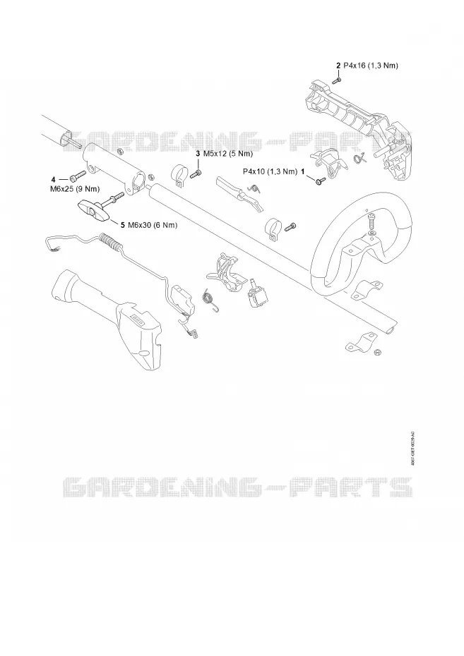 Couples de serrage Stihl Combisystèmes et multisystèmes Combisystèmes et multisystèmes Moteurs CombiSystème à batteries KMA 130 R  KMA 130 R