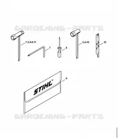 Outils, Accessoires optionnels pour Stihl MS 362 C-M
