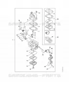 Carburateur C1Q S235, C1Q 100357 (14.2017) pour Stihl MS 362 C-M VW