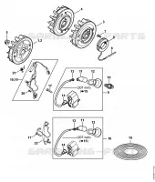 Système d'allumage, volant moteur pour Stihl MS 362 C-M VW