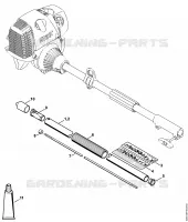 Tube complet pour Stihl FH-KM 145°