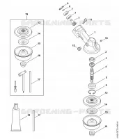 Réducteur pour Stihl FS-KM - 4180
