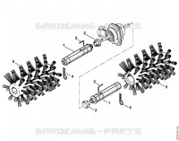 KB KM Balai brosse pour Stihl KB-KM