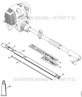 KB KM, Tube complet pour Stihl KB-KM