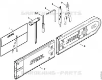 Outils, Accessoires optionnels pour Stihl MS 381