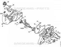 Carter de vilebrequin pour Stihl MS 382