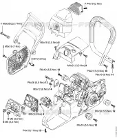 Couples de serrage pour Stihl MS 382