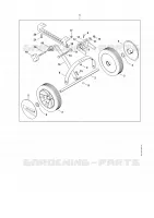 Kit de montage de roues pour Stihl MM 55