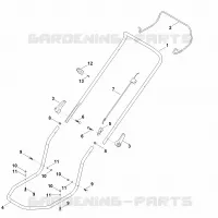 A   Guidon pour Stihl RM 2.0 R
