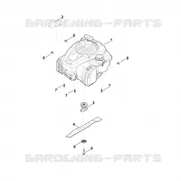 C   Moteur, lame pour Stihl RM 2.0 R