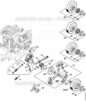 Pompe à huile, Embrayage pour Stihl MS 390