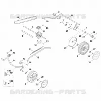 C   Entraînement, Transmission pour Stihl RM 248.0 T