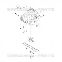 D   Moteur, lame pour Stihl RM 248.0 T