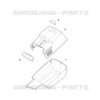 E   Bac de ramassage pour Stihl RM 248.0 T