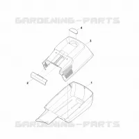 E   Bac de ramassage pour Stihl RM 248.1