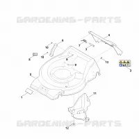 B   Carter pour Stihl RM 248.1 T