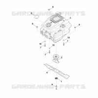D   Moteur, lame pour Stihl RM 248.2
