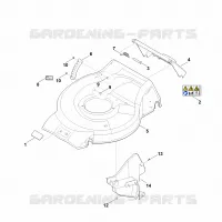 B   Carter pour Stihl RM 253.1 T