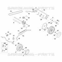 C   Entraînement, Transmission pour Stihl RM 253.1 T