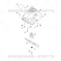 D   Moteur, lame pour Stihl RM 253.1 T