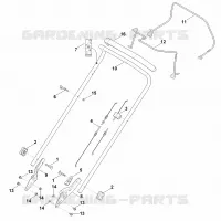 A   Guidon pour Stihl RM 253.2 T
