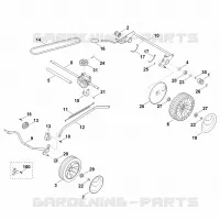 C   Entraînement, Transmission pour Stihl RM 253.2 T