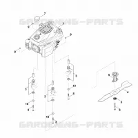 D   Moteur, lame pour Stihl RM 3.1 RT