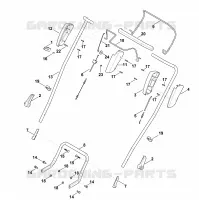 A   Guidon pour Stihl RM 4.0 RT