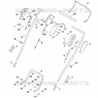 A   Guidon pour Stihl RM 4.0 RV