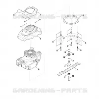 E   Moteur, lame pour Stihl RM 4.0 RV