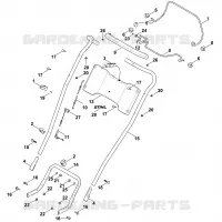 A   Guidon pour Stihl RM 4.0 RTP